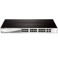 قیمت و خرید سوییچ شبکه 28 پورت گیگابیتی دی لینک مدل DGS-1210-28 | نت ران